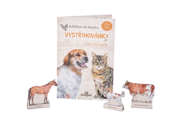 Vystřihovánky - Na dvorku