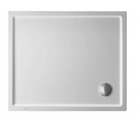 DURAVIT - Starck Slimline Sprchová vanička 90x75x5 cm, Antislip, bílá 720117000000001