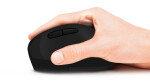 EVOLVEO LadyErgo, tichá vertikální ergonomická myš, 2.4GHz, černá