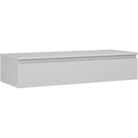 MEXEN/S - Orio koupelnová skříňka pod umyvadlo 120 cm s deskou, 1 šuplík, šedá mat 91A10-12023-1-BFC62