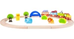 Small foot Dřevěná vláčkodráha Moje zoo