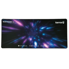 TERRA Mousepad XXL PURE Gaming fialová / Herní podložka pod myš / 900x400x3mm