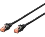 Digitus S/FTP CAT 6 černý 10 m / Síťový kabel / AWG 27/7 / RJ-45 / LSZH / 5 ks (DK-1644-100-BL-5)
