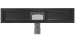 MEXEN - Flat odtokový žlab bez roštu 50 cm černá 1715050