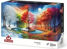 ART PUZZLE Puzzle Čtyři světy