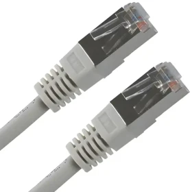 Patchkabel FTP Cat.5e RJ45-RJ45 3 m šedý / Síťový kabel / Stíněný / Economy