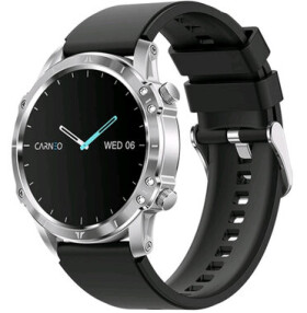 CARNEO Adventure HR+ 2nd gen. stříbrná / Chytré hodinky / 1.43" AMOLED / 466x466 / IP67 / BT (8588009299165)