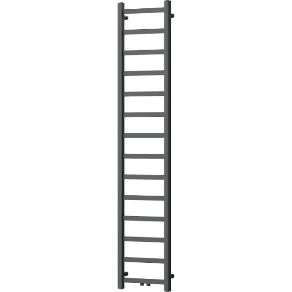 MEXEN - Bolt otopný žebřík/radiátor 1800 x 400 mm, 406 W, antracit W126-1800-400-00-66