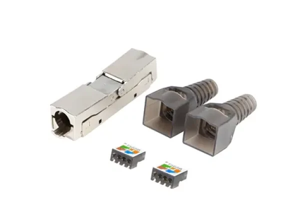 Lanberg RJ45 CAT6A / Konektor / 2 ks / FTP / 8P8C / bez nářadí (PL2SA-6000TL)