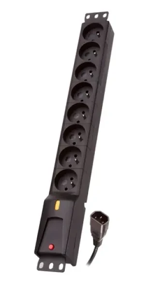 LZRM 810 BW / Napájecí panel PDU / IEC 320 / Kompaktní / 3 m (1966004987)
