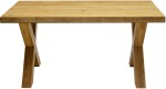 BRADOP Jídelní stůl System HECTOR-08 (S40008) - rustikální dubový masiv