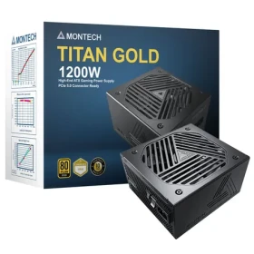 Montech Titan Gold 1200W / ATX 3.0 / 1200W / 80 PLUS Gold / Aktivní PFC / modulární (TIS0126)