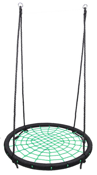 Houpací kruh síť průměr 100 cm - zelený
