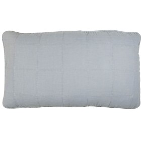 Ib Laursen Prošívaný povlak na polštář Cornflower 50 x 90 cm, modrá barva, textil