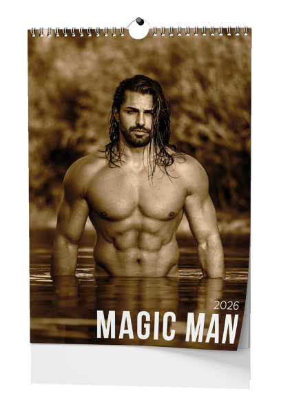 Nástěnný kalendář 2026 Baloušek - Magic Man