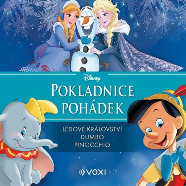 Disney - Ledové království, Dumbo, Pinocchio - Walt Disney, Pavel Cmíral - audiokniha
