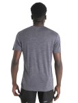 Pánské merino triko krátký rukáv ICEBREAKER Mens 125 Cool-Lite Sphere III SS Tee, Midnight Navy Heather velikost: M