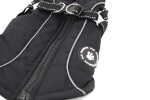 Stuart obleček pro psa na zip Barva: Černá, Délka zad (cm): 25, Obvod hrudníku: 34 - 36 cm