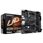 GIGABYTE A520M DS3H V2 / A520 / AM4 / 4x DDR4 / PCIEx16 / 1x GLAN / mATX (A520M DS3H V2)