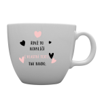 Personalizovaný MEGA XXL keramický hrnek 1 000 ml - když to nezvládne … tak nikdo
