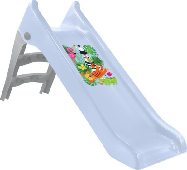 Skluzavka 140 cm s potiskem modrá