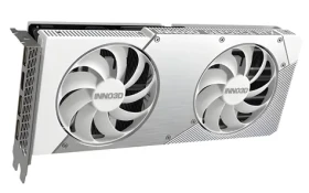 INNO3D GeForce RTX 5060 Ti Twin X2 OC White 8GB / Grafická karta / 8GB GDDR7 / 128-bit / PCIe 5.0 (N506T2-08D7X-193075W)