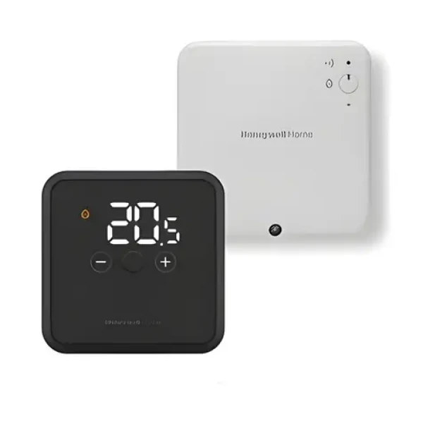 Honeywell Home DT4R + R9H černá / Sada bezdrátového termostatu / spínací jednotka (YT42BRFT22)