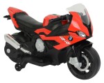 Mamido Dětská elektrická motorka BMW S1000RR černo-červená