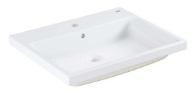 GROHE - Cube Ceramic Umyvadlo zápustné, 61x49 cm, PureGuard, alpská bílá 3947900H