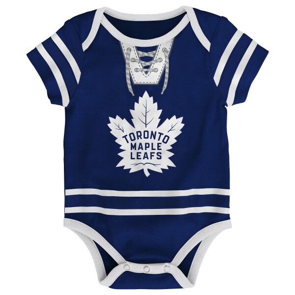 Outerstuff Dětské body Toronto Maple Leafs NHL Hockey Pro Creeper – Blank Velikost: 3 – 6 měsíců