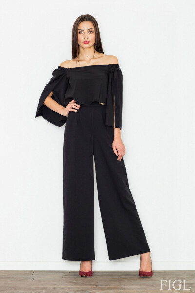 Dámský overal M539 black - FIGL černá S