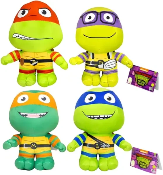 RAPPA Plyšová želva Ninja 28 cm