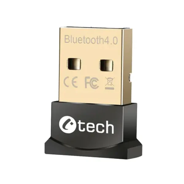 C-TECH BTD-02 Bluetooth adaptér / Bluetooth 4.0 l (8594125014155)