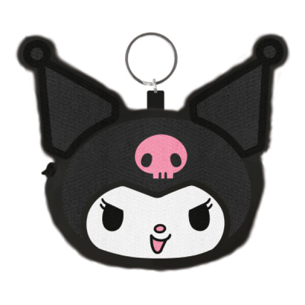 Kuromi plyšová peněženka/pouzdro