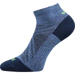 VOXX Ponožky krátké slabé REX 15 bavlněné JEANS MELÉ (3 páry) 39-42 117282