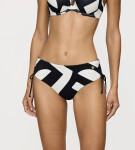 Dámské plavkové kalhotky Summer Allure Midi X - WHITE - černobílé M016 - TRIUMPH WHITE 38