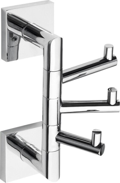 SAPHO - X-SQUARE trojháček otočný, chrom XQ204