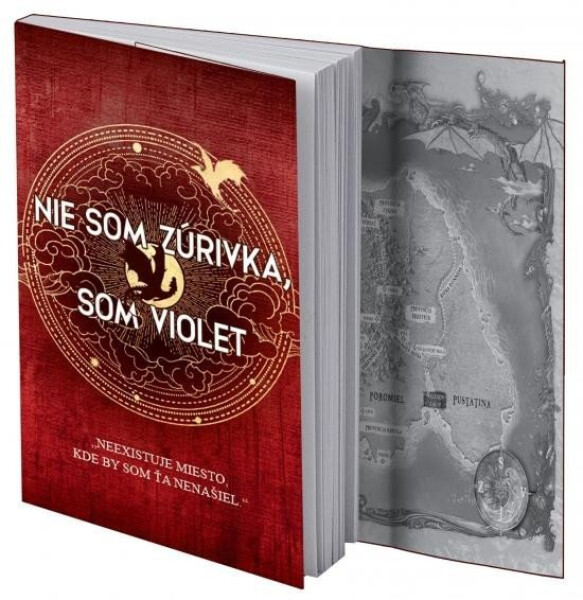 Štvrté krídlo zápisník: Nie som Zúrivka, som Violet (slovensky) - Rebecca Yarros