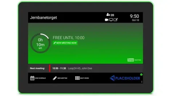 Loop24 LoopMeeting LM-8058T-LED / Rezervační tablet pro zasedací místnosti / 8" LED (LM-102061)
