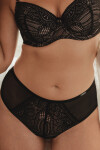 KALHOTKY DESIRE VYSOKÉ ČERNÉ BLACK-BEIGE L