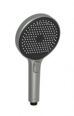 Kielle - Oudee Sprchová hlavice 130, 3 proudy, gun metal/černá 20402013