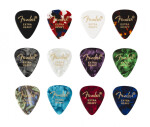 Fender 351 Celluloid Picks Medley Extra Heavy