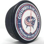 Mustang Puk Columbus Blue Jackets NHL Center Ice