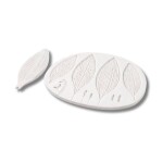 Dortisimo Silikonová forma a žilkovač Listy (2 ks) 10 cm