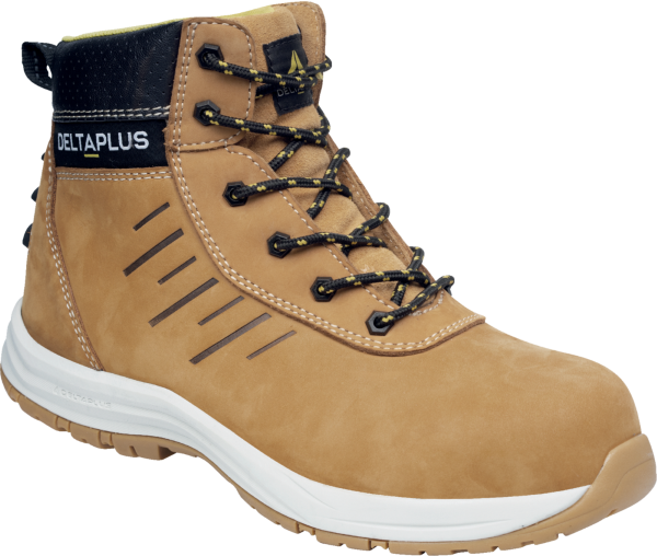Kotníková pracovní obuv Delta Plus Saga 2 S3S SR FO Barva: Béžová, Velikost boty: 41, Béžová