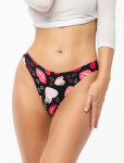 Julimex Kiss Me Simple String S-XL černá L