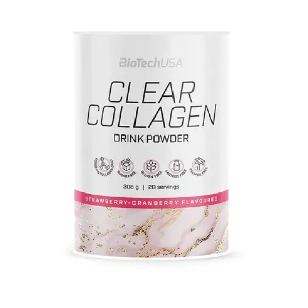 BioTech Clear Collagen strawberry cranberry 308 g (14936)