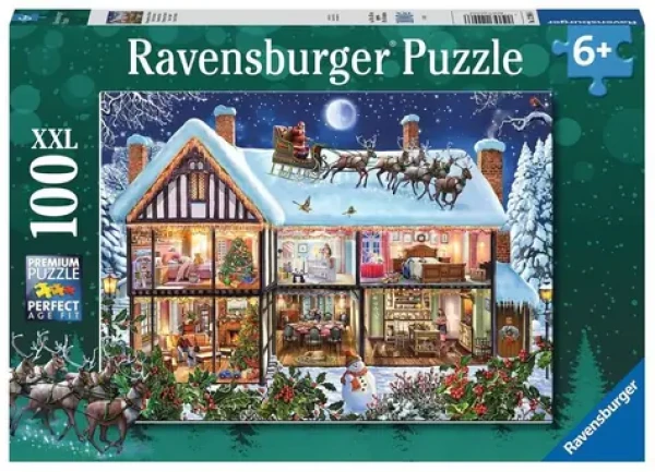 Ravensburger Puzzle Vánoce doma XXL