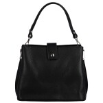 Dámská kožená crossbody kabelka Marianna, černá