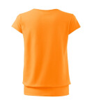 City tričko dámské tangerine orange L